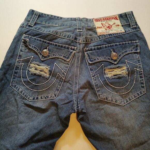 True Religion Section Ricky Denim Jeans W36 L30 - Picture 6 of 7